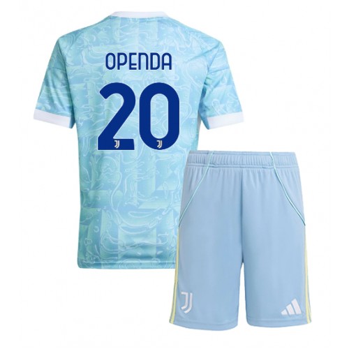 Juventus Lois Openda #20 Bortaställ Barn 2025-26 Kortärmad (+ Korta byxor) Juventus Lois Openda #20 Bortaställ Barn 2025-26 Kortärmad (+ Korta byxor)